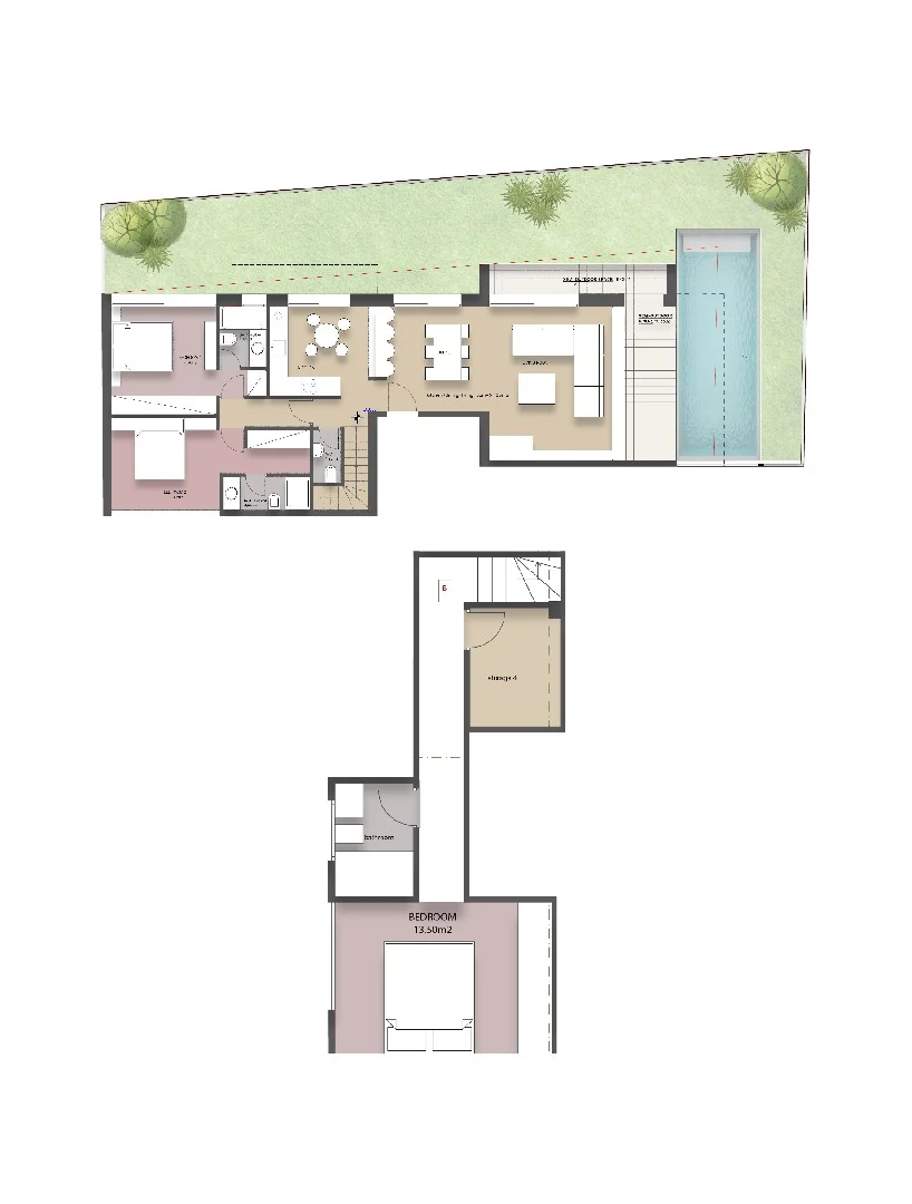 Hestia Grove Unit B floor plan