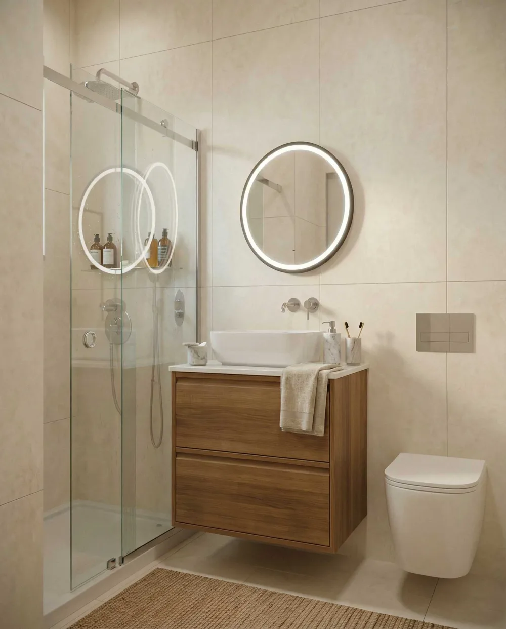 Bella Vista Atelier Residences bathroom visualisation