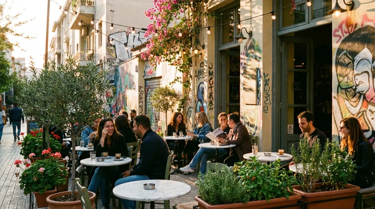 Neighbourhood cafés and lifestyle