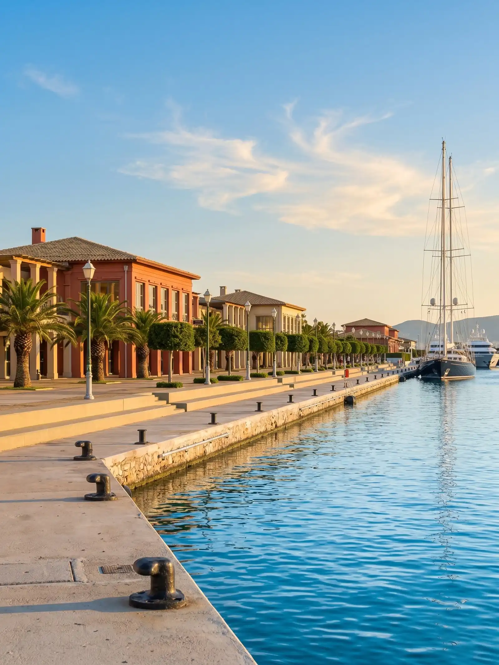 Flisvos Marina — 1km from the villa