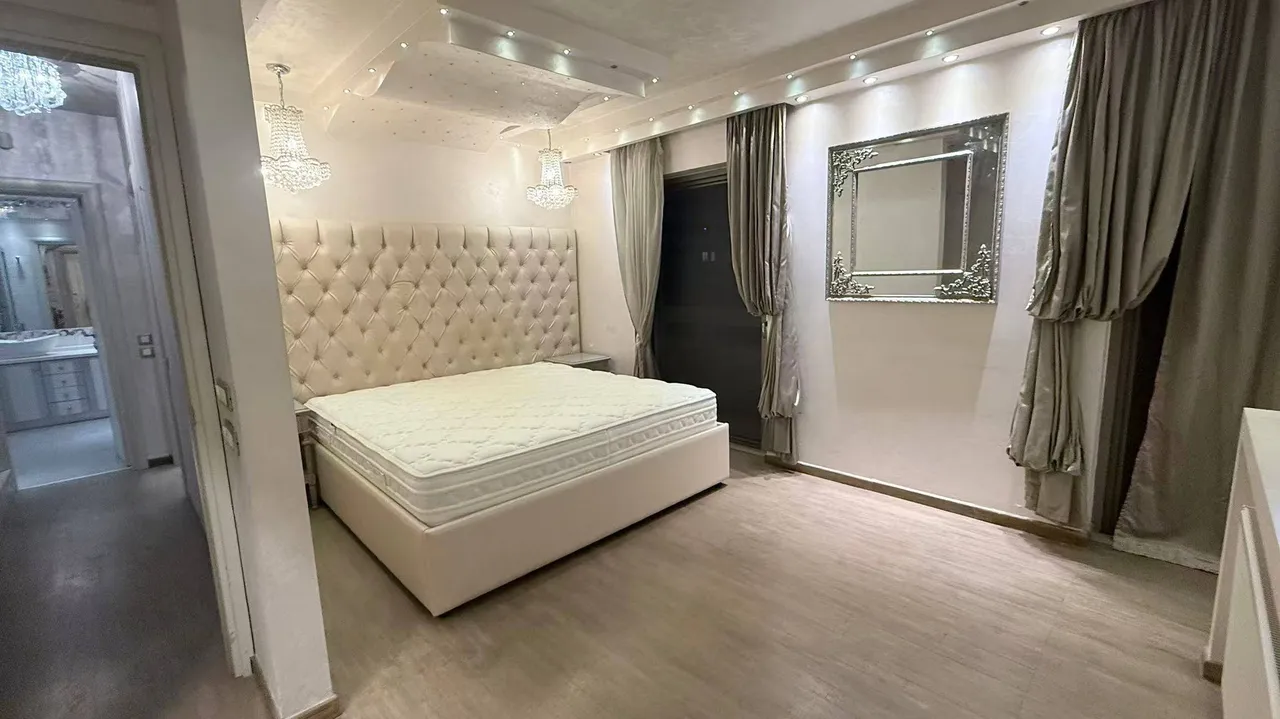 Master bedroom — wide view