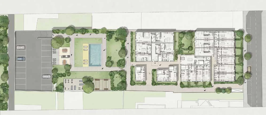North Grove Residences site plan