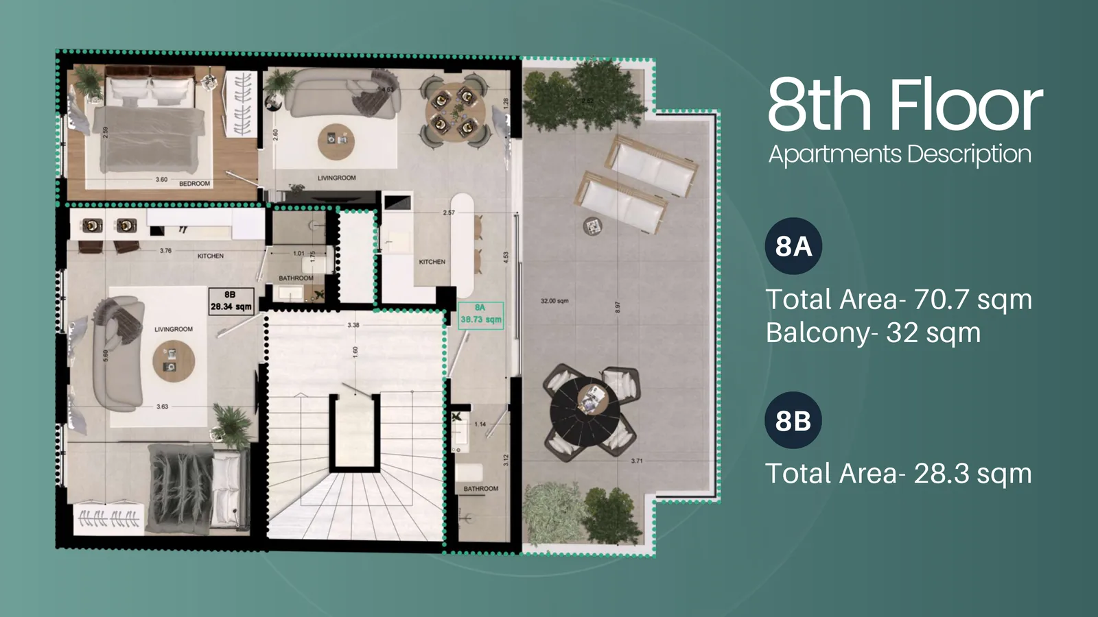 Sachtouri 18 eighth floor plan