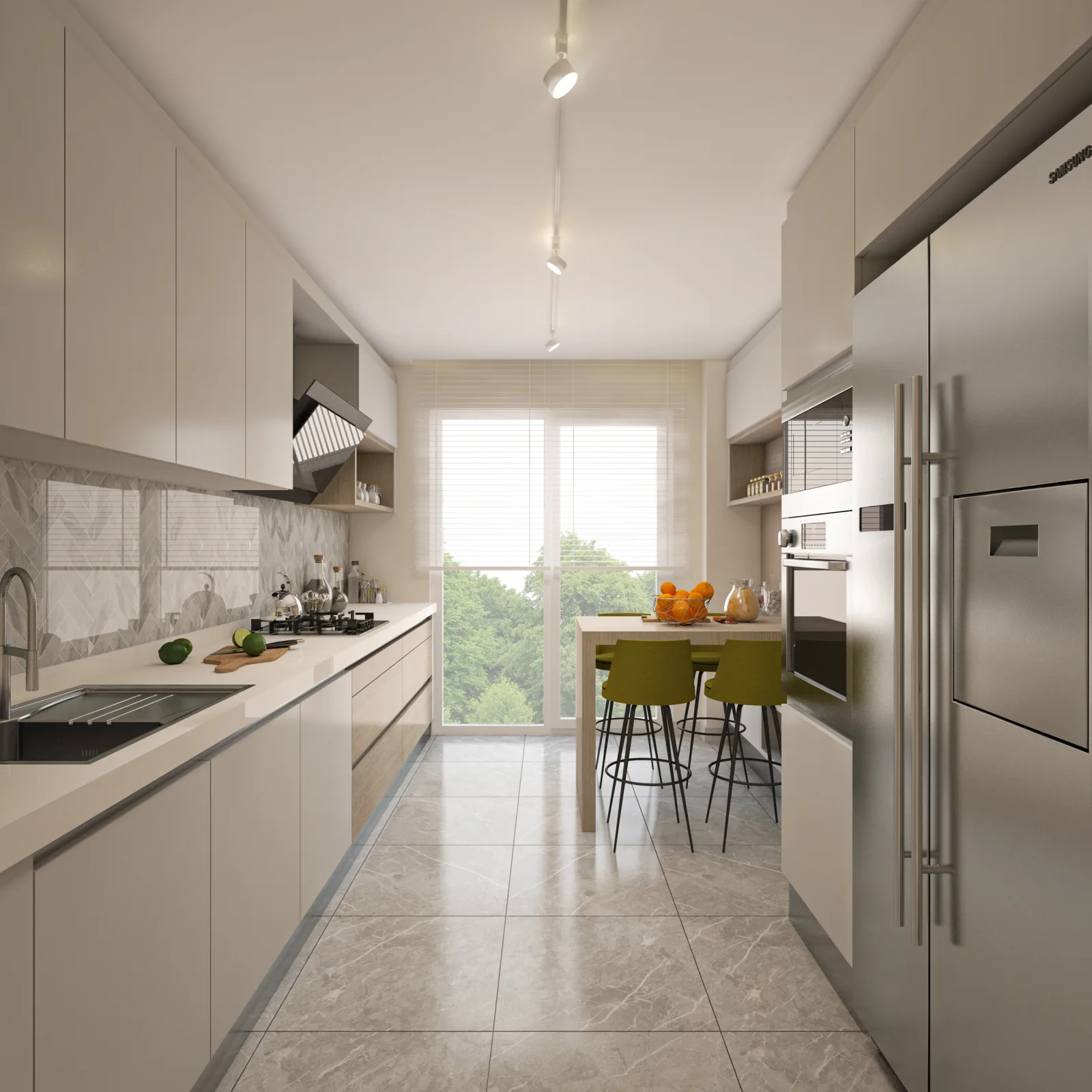 Bakirci Topkapi Residence kitchen — cabinetry detail
