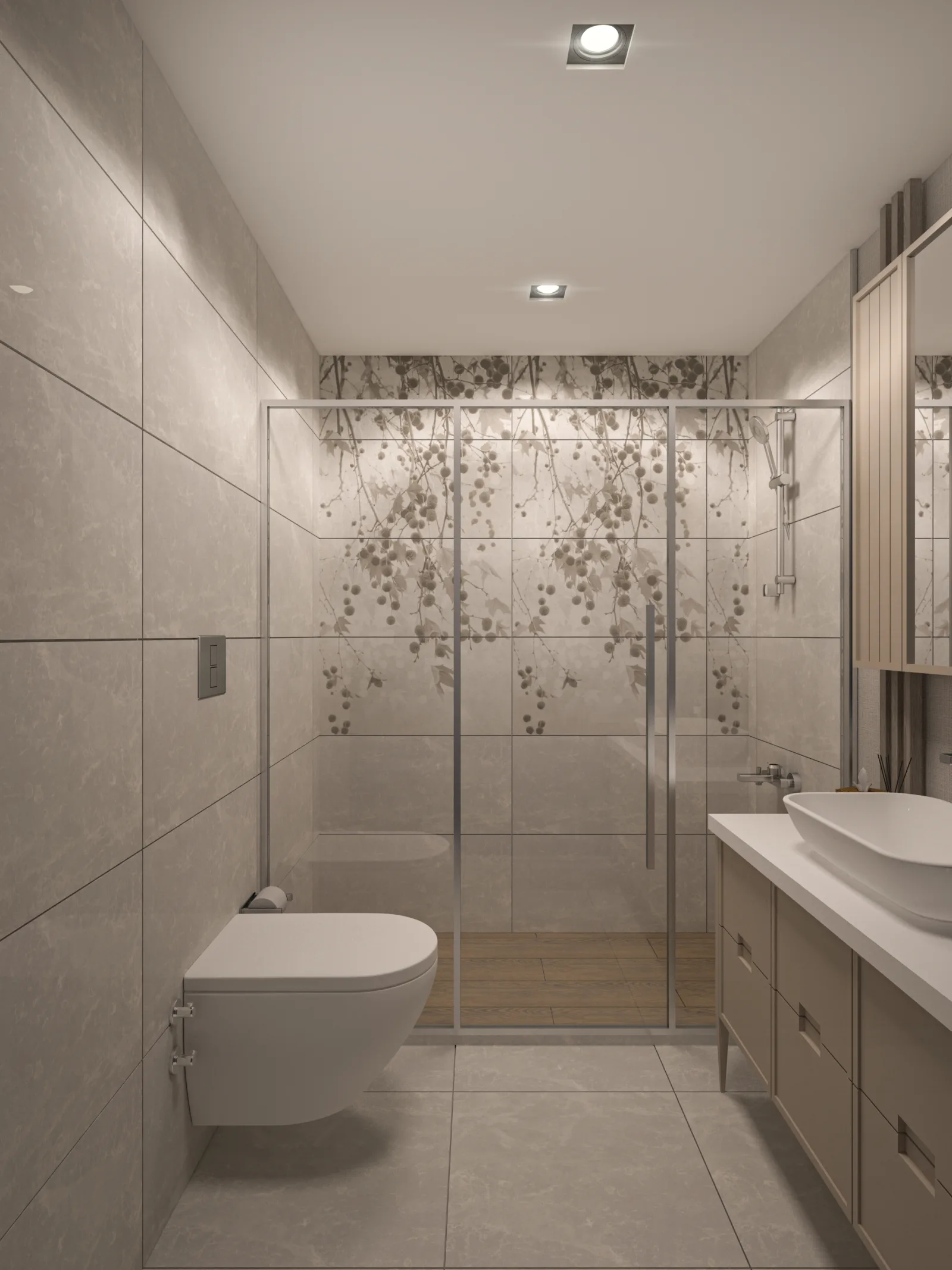 Bakirci Topkapi Guest bathroom — shower enclosure