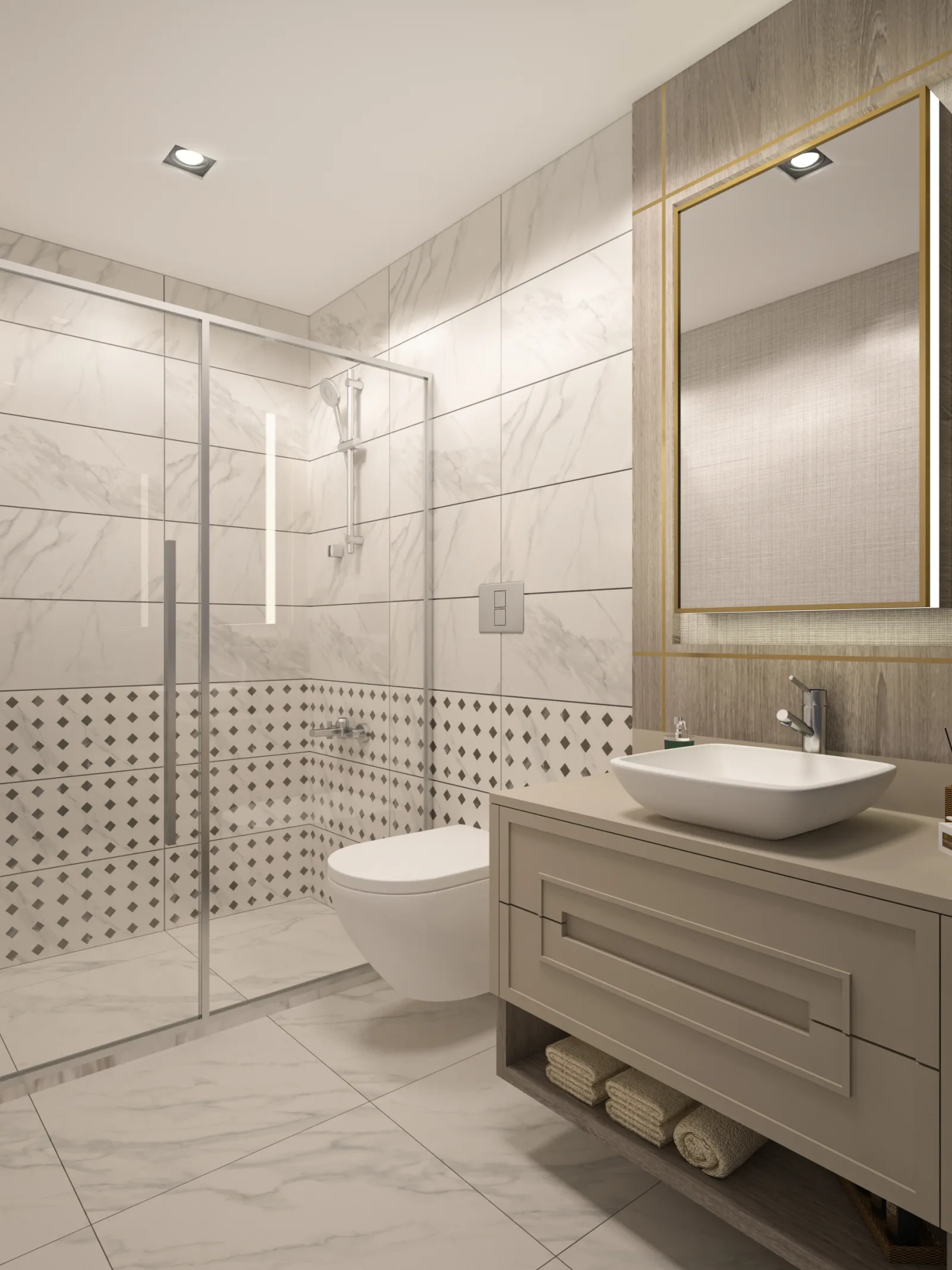 Bakirci Topkapi Master bathroom — bathing alcove