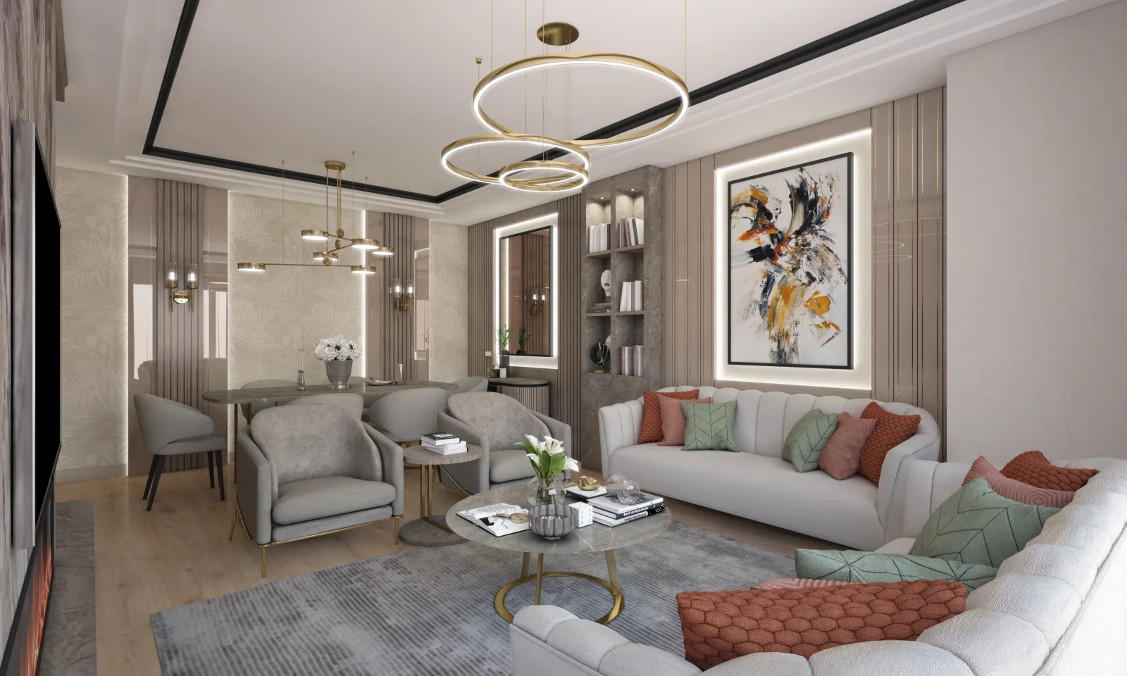 Bakirci Topkapi Residence interior — seating arrangement