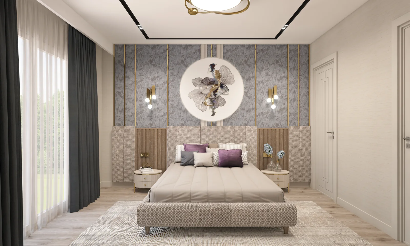 Bakirci Topkapi Residence interior — bedroom view