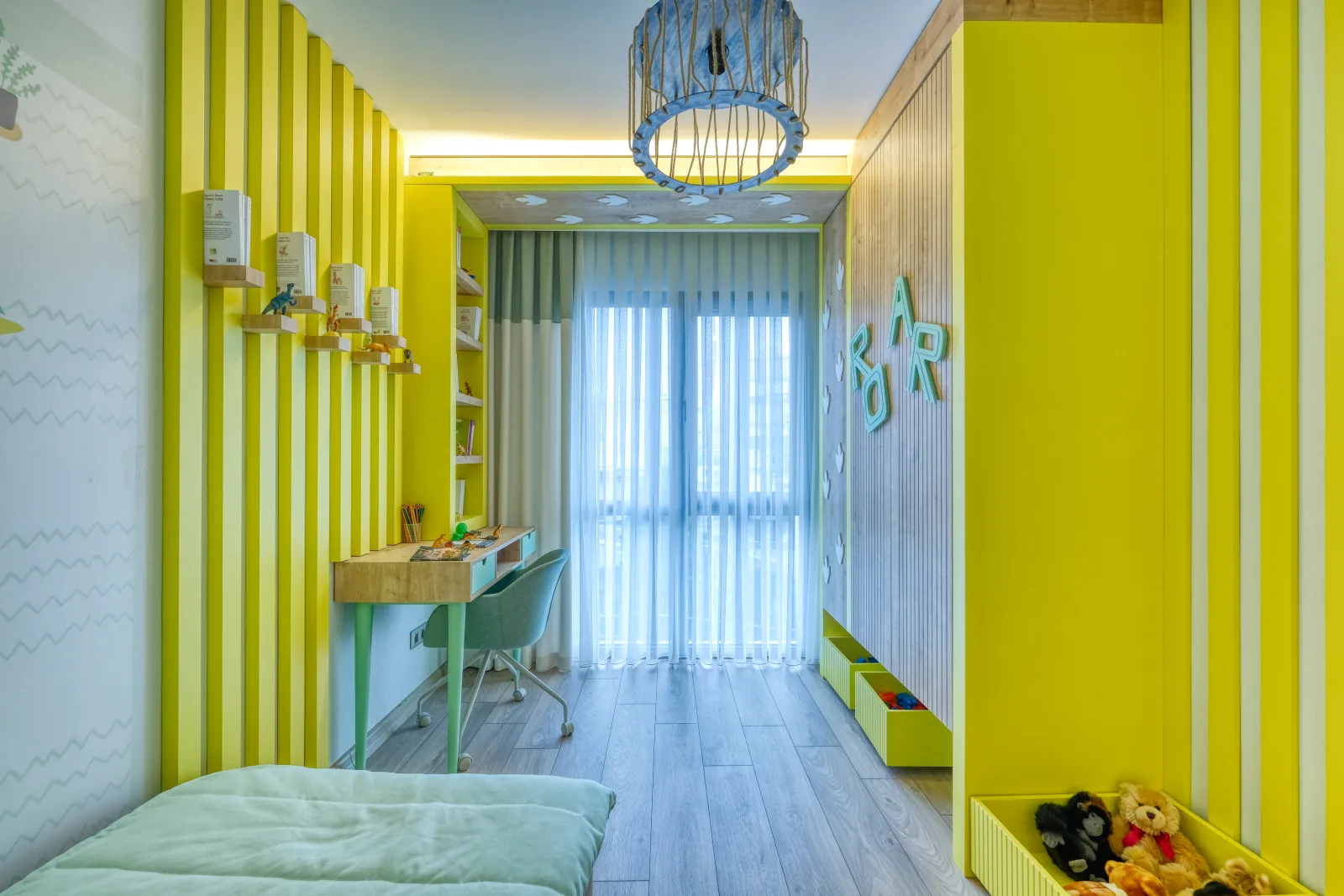 Bakirci Topkapi Sample apartment — kitchen cabinetry detail