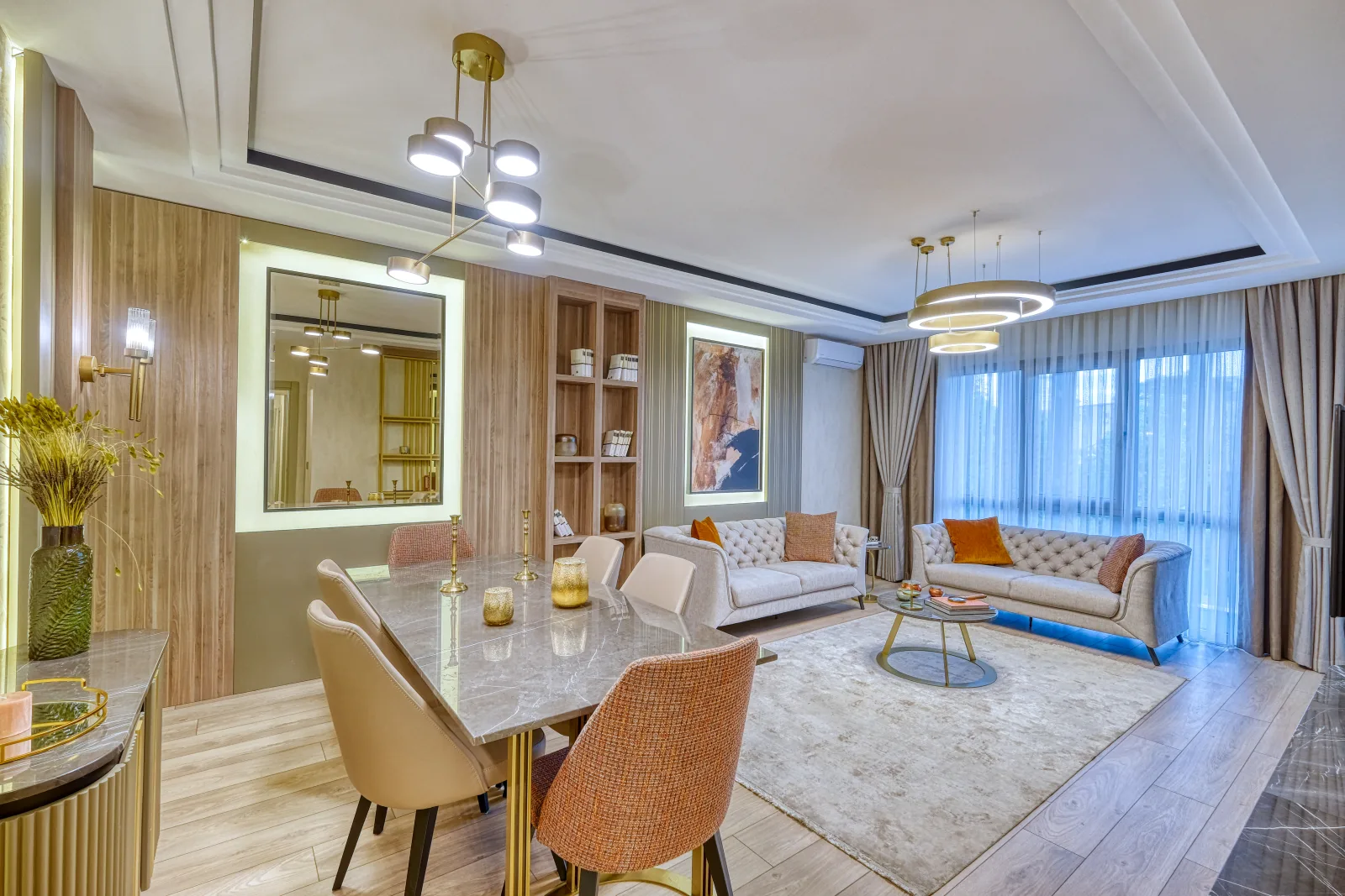 Bakirci Topkapi Sample apartment — shower enclosure