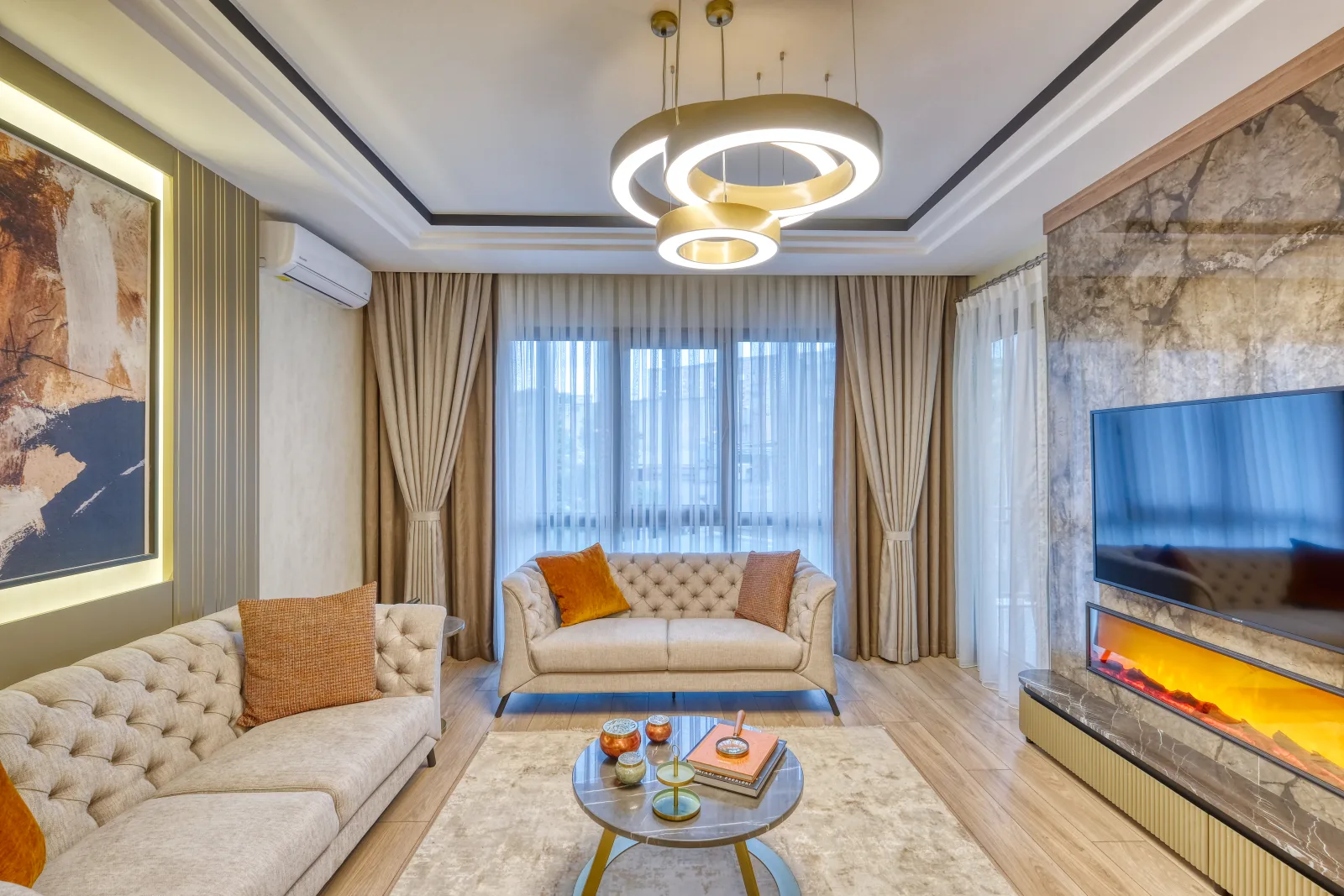 Bakirci Topkapi Sample apartment — bathtub corner