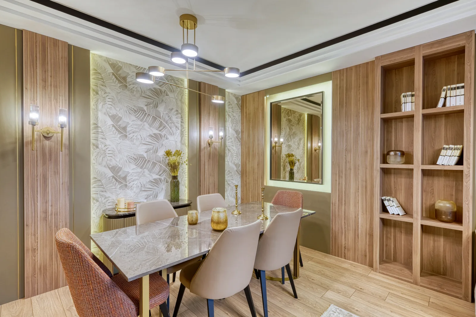 Bakirci Topkapi Sample apartment — corridor and lighting