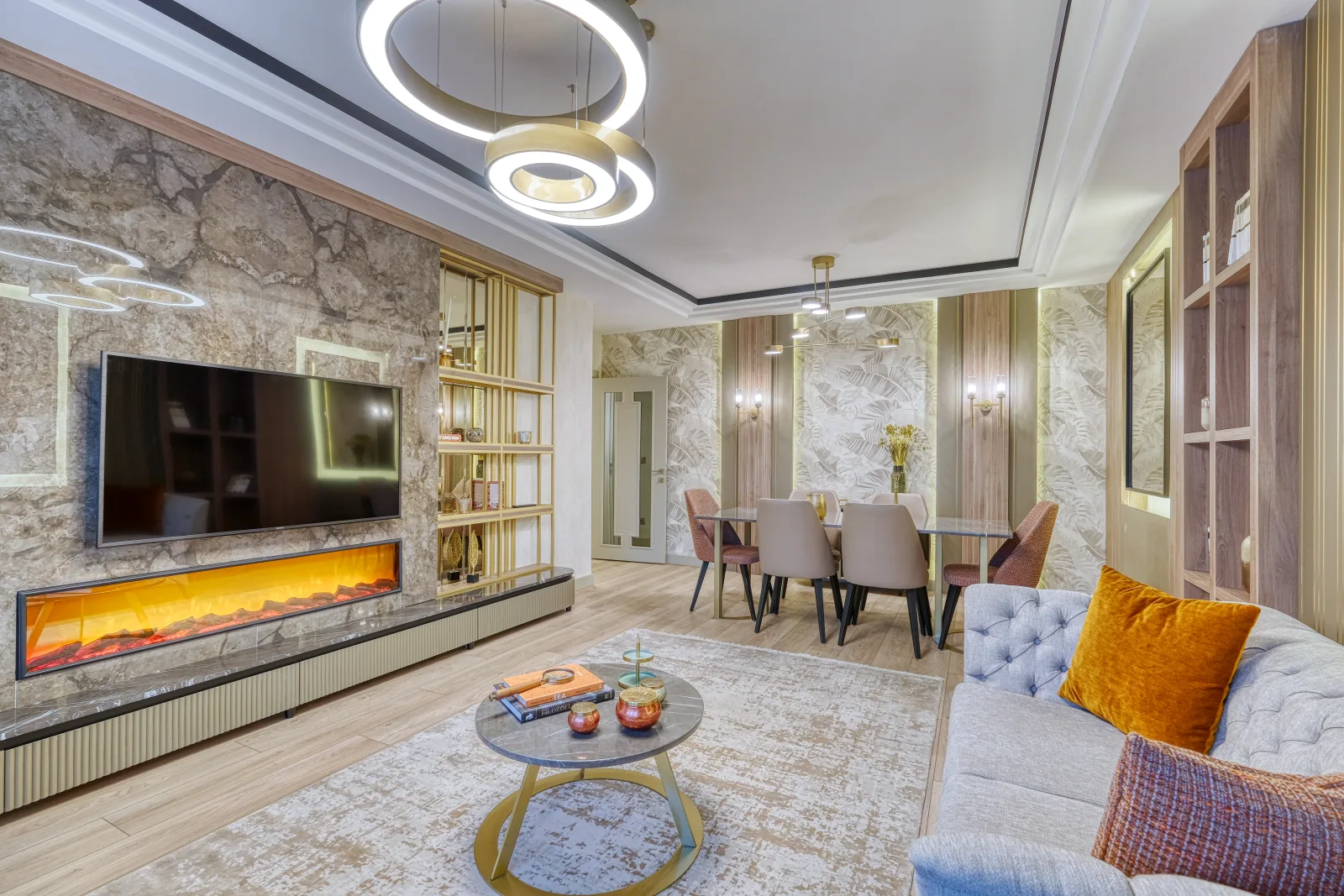 Bakirci Topkapi Sample apartment — armchair corner