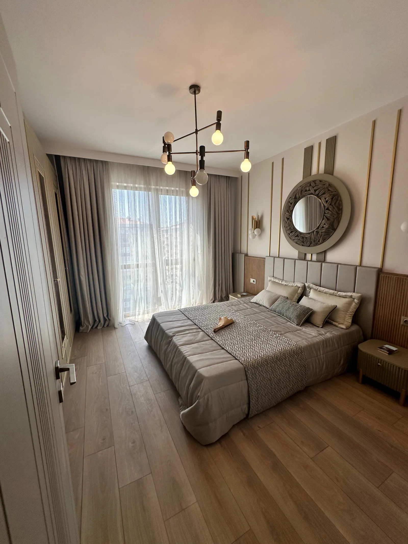 Bakirci Topkapi Sample apartment — kitchen styled for breakfast