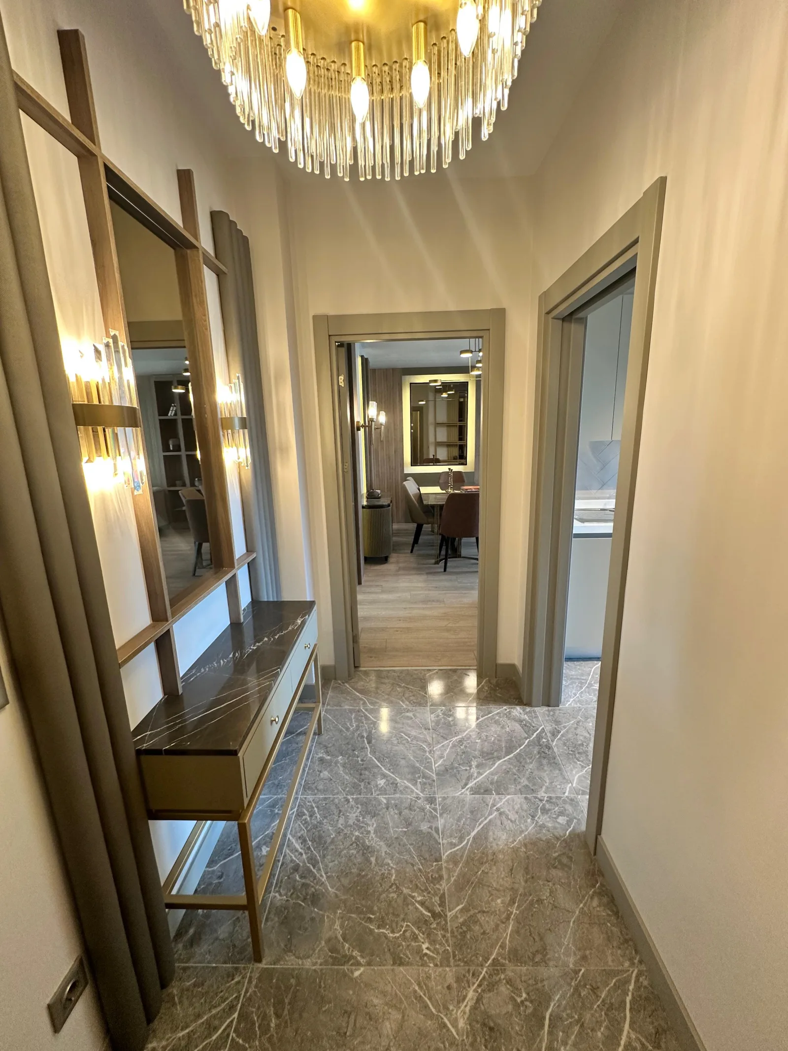 Bakirci Topkapi Sample apartment — soft drape and window detail