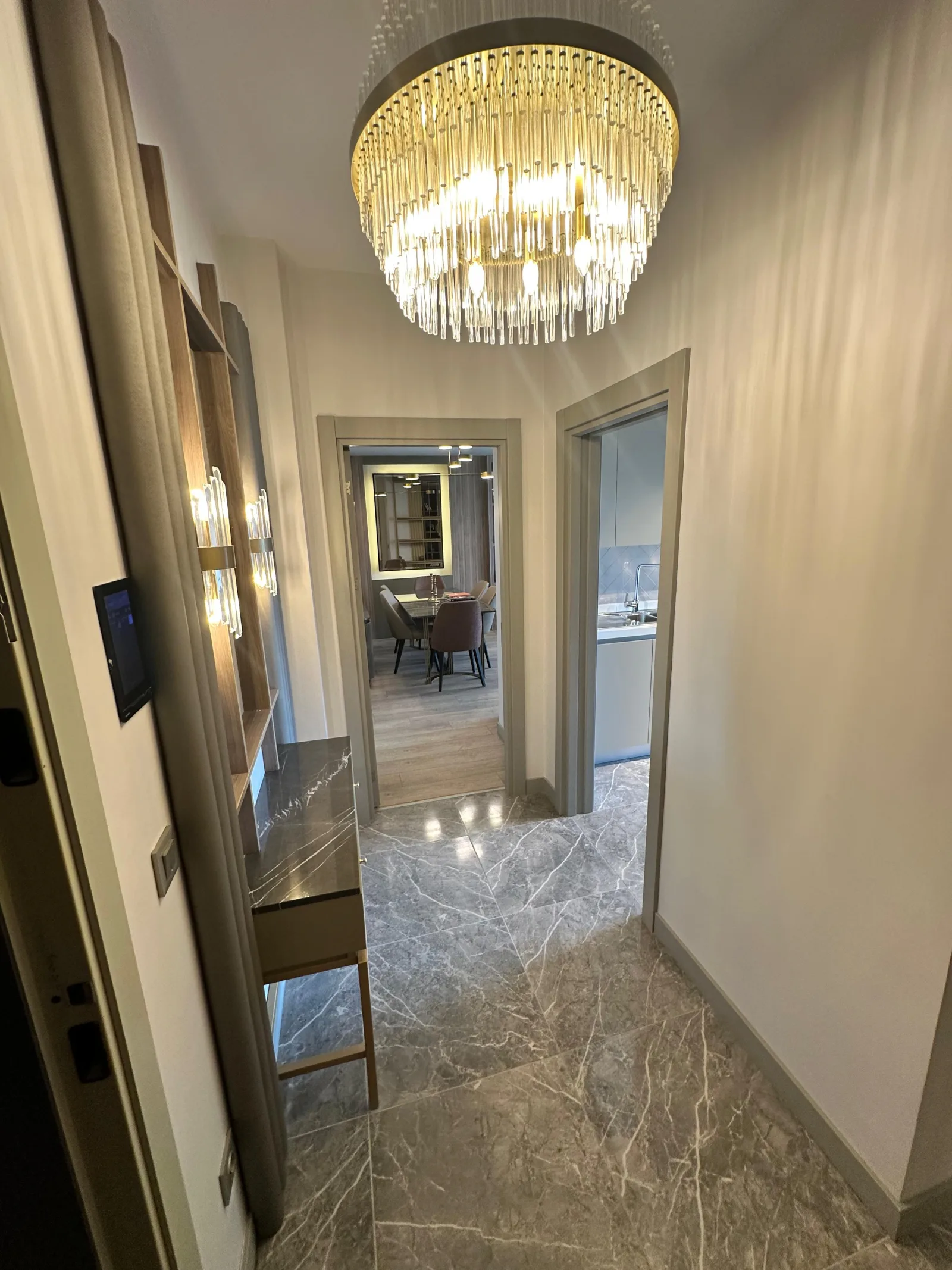 Bakirci Topkapi Sample apartment — balcony, wide view