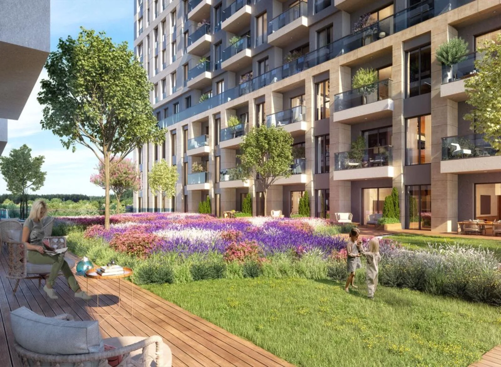 Mega Garden Park planted balcony courtyard