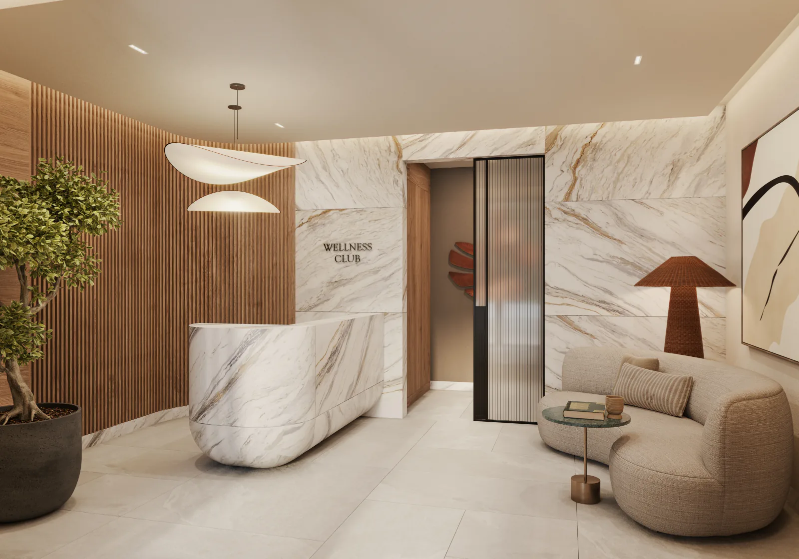 Lobby with concierge at Senfoni Etiler