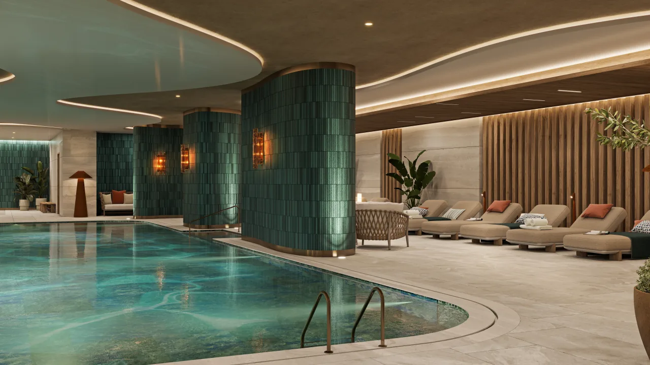 Resident pool at Senfoni Etiler