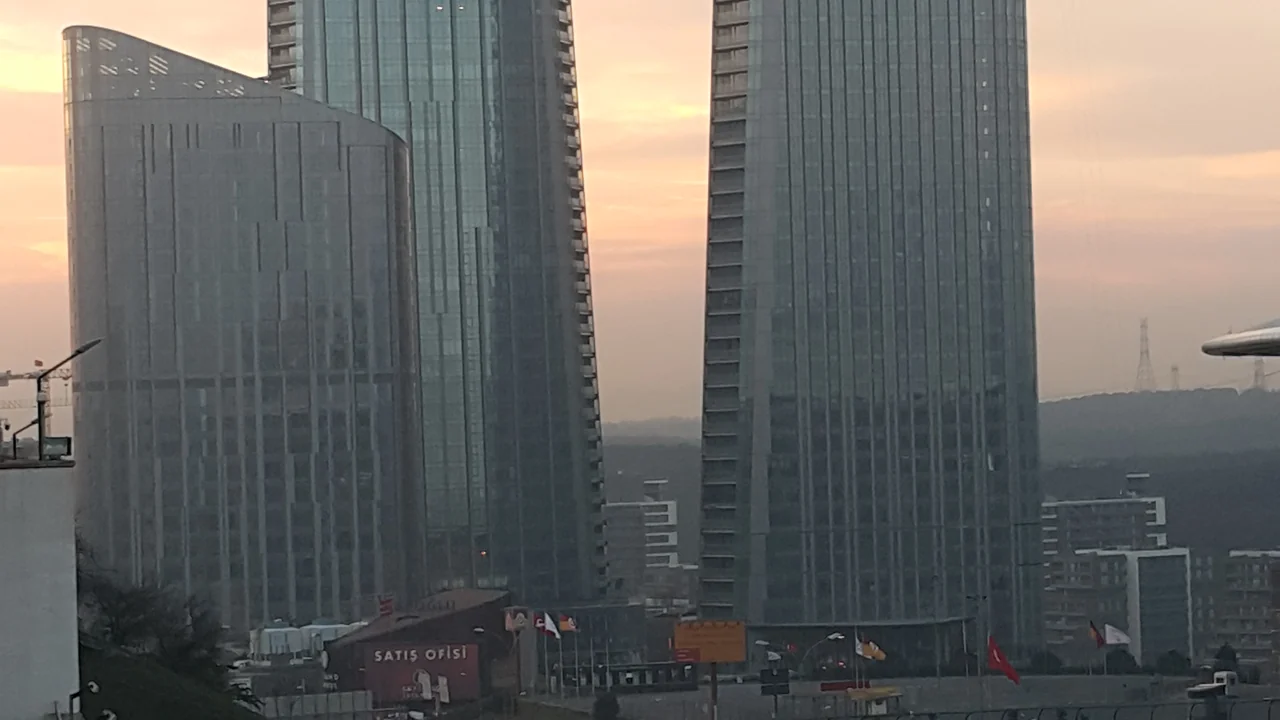 Skyland Istanbul three-tower cluster against the Seyrantepe skyline