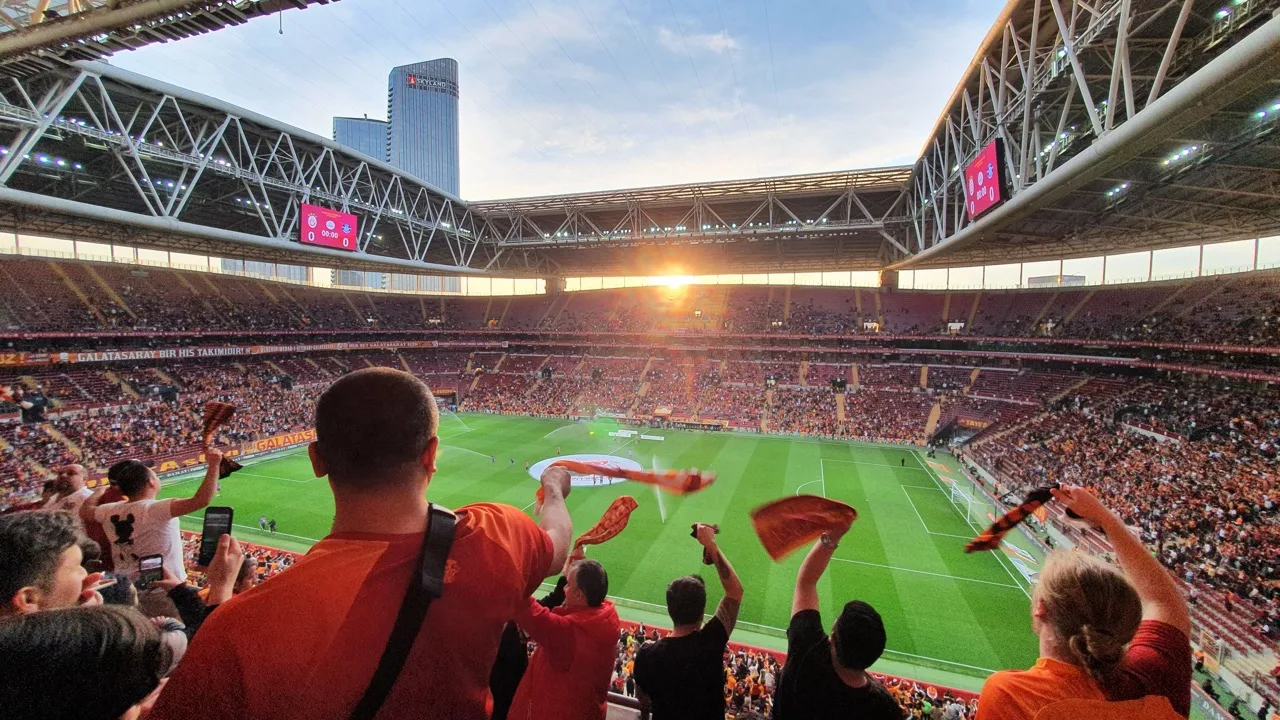 Galatasaray Rams Park stadium neighbouring the Skyland complex