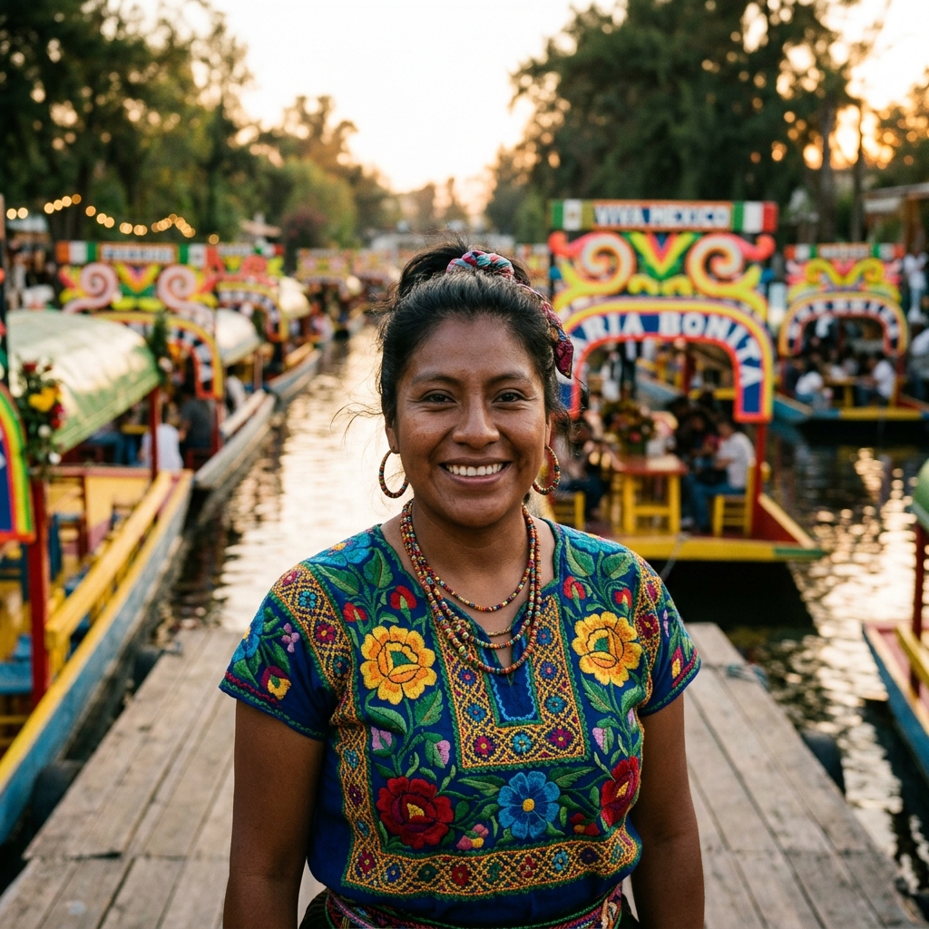 Valeria Cruz, Xochimilco + Coyoacán host